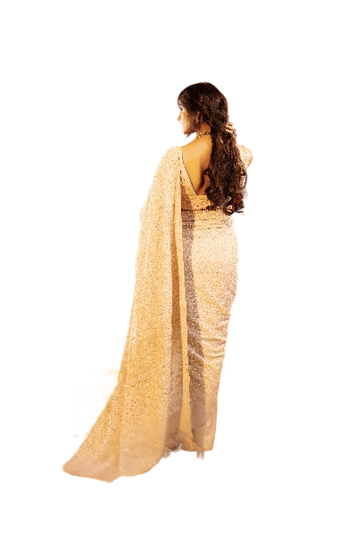 Pure and Premium Georgette Chikankari Saree And Blouse.